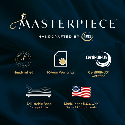 Masterpiece™ Handcrafted by Serta® Exhibit Plush