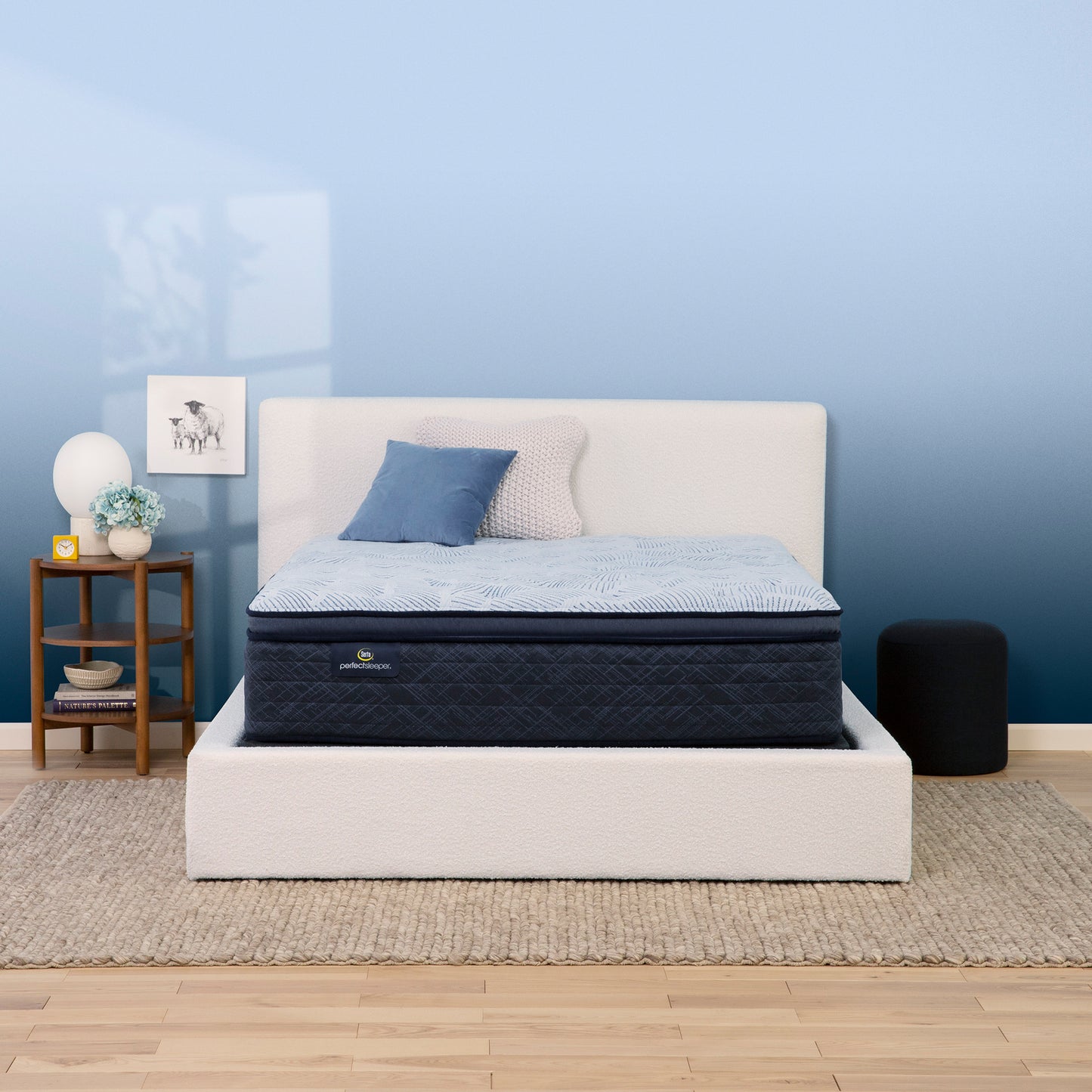 Perfect Sleeper Nurture Night 14.5" Plush Pillow Top Mattress
