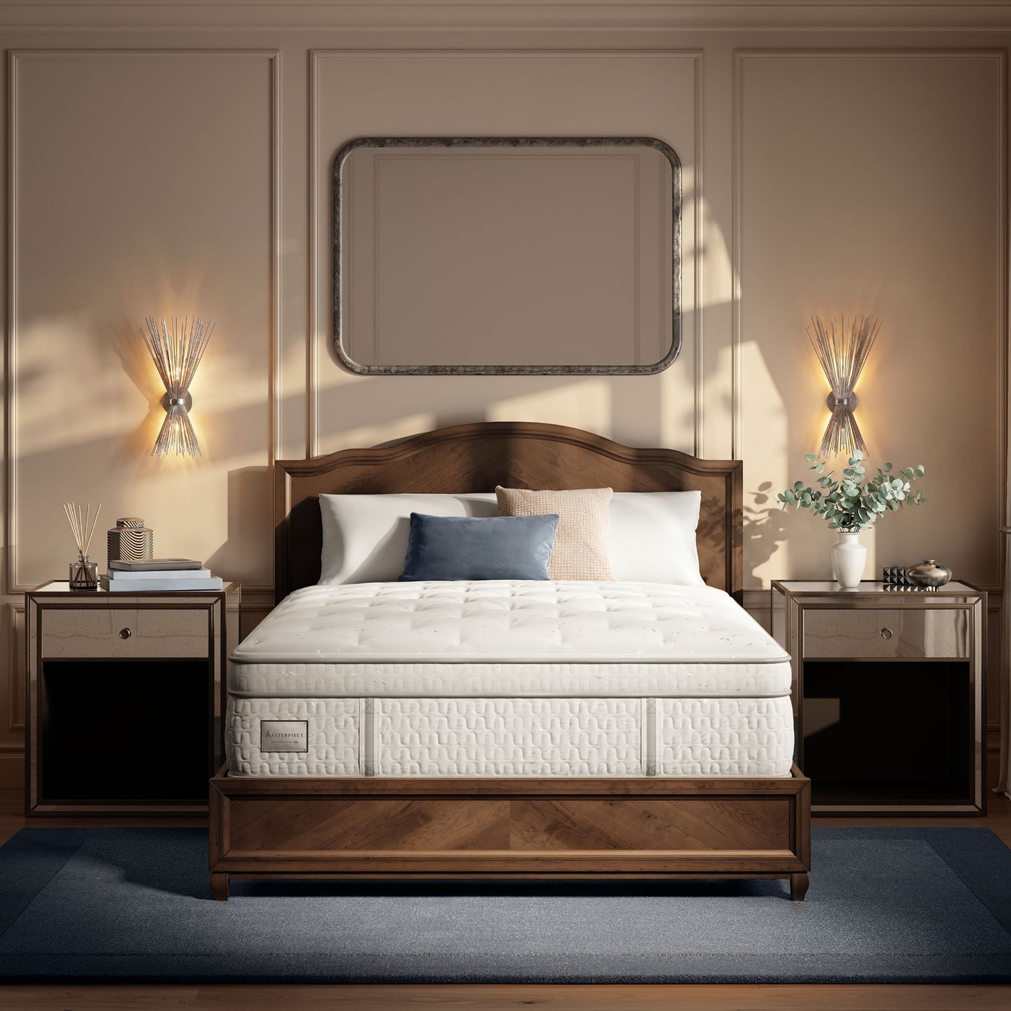 Masterpiece™ Handcrafted by Serta® Exhibit Medium Pillow Top